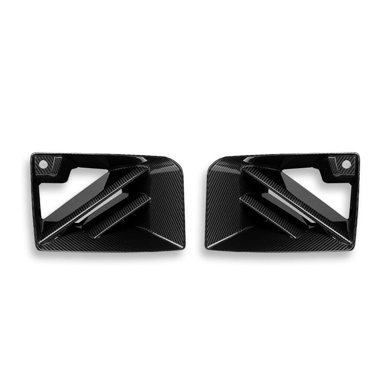 SQ Style Carbon Fiber Front Air Ducts - BMW G87 M2