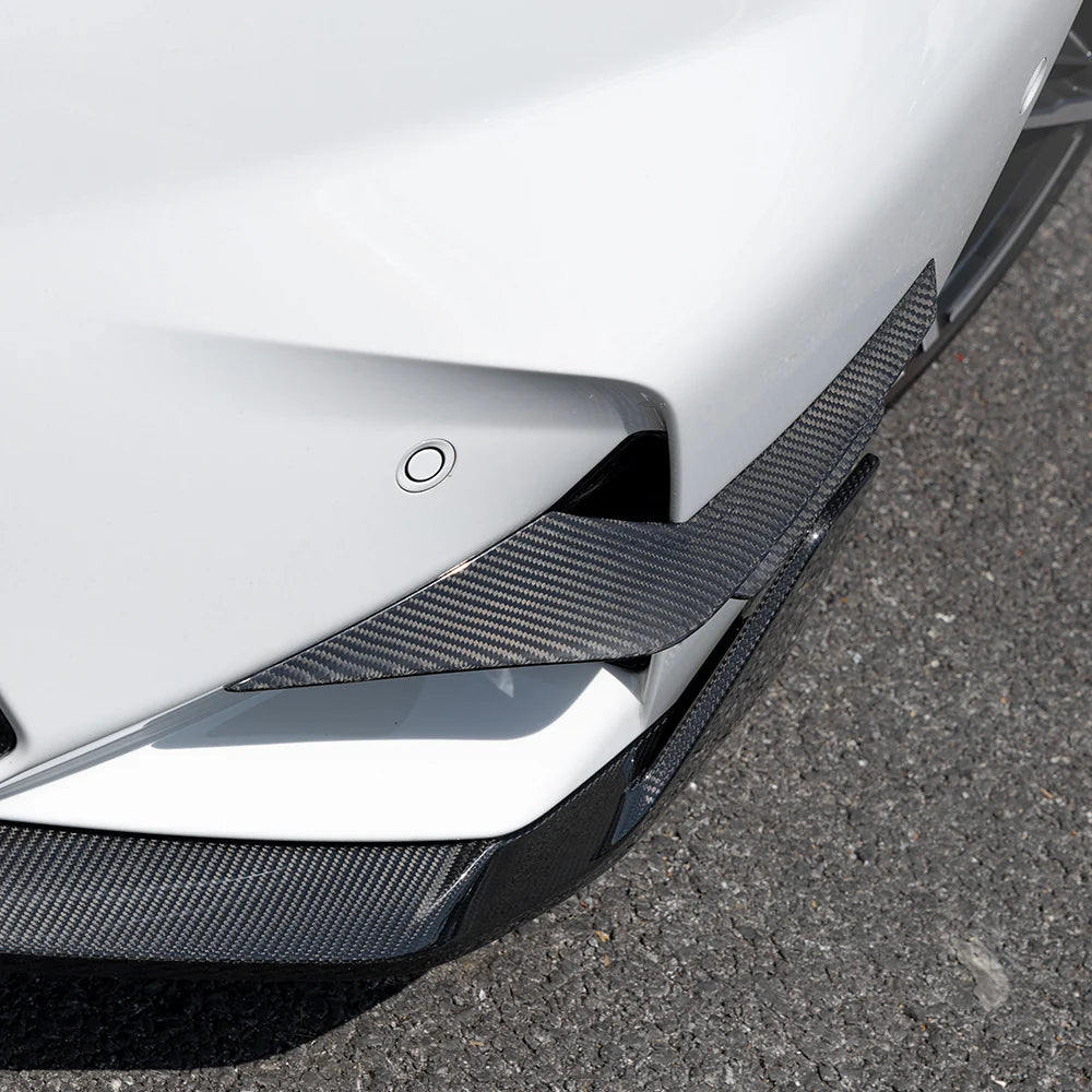SQ Style Carbon Fiber Front Canards - BMW G90/G99 M5