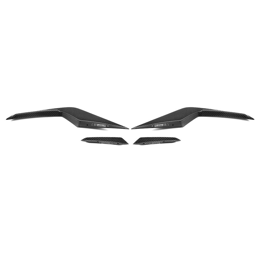 SQ Style Carbon Fiber Front Canards - BMW G90/G99 M5
