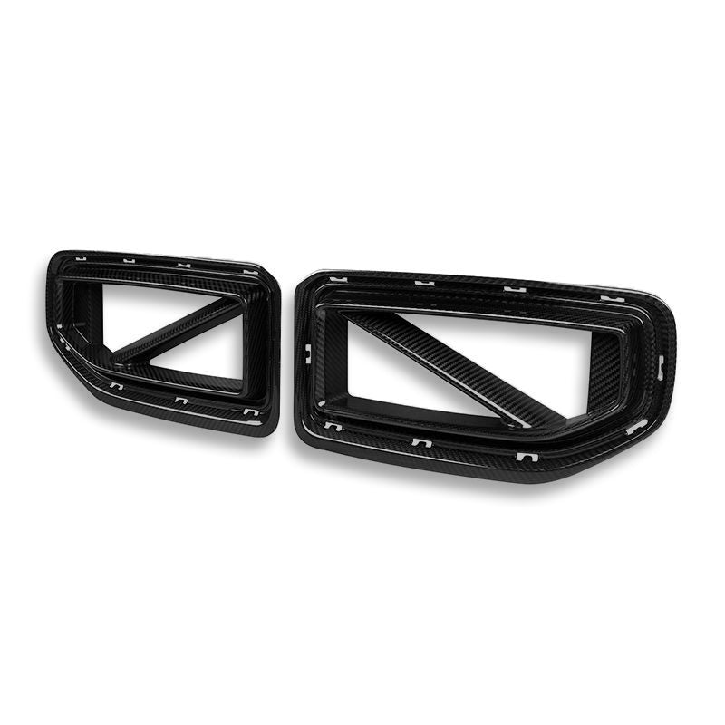 SQ Style Carbon Fiber Front Grilles - BMW G87 M2