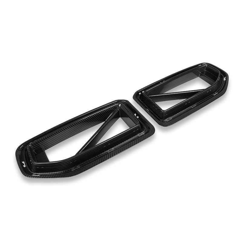 SQ Style Carbon Fiber Front Grilles - BMW G87 M2