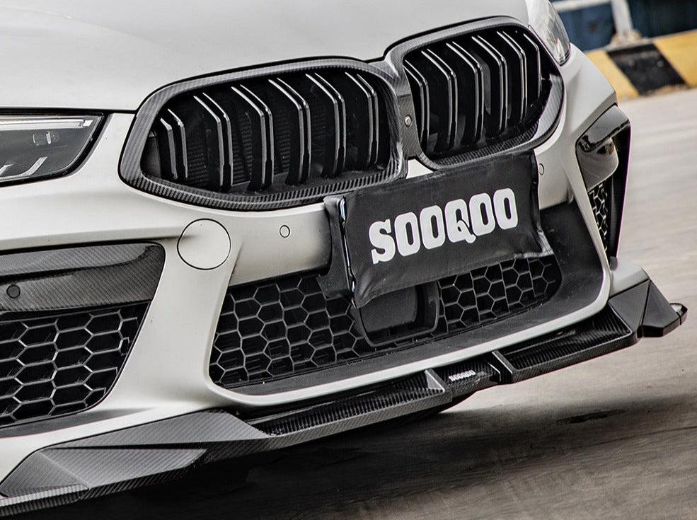 SQ Style Carbon Fiber Front Lip - BMW F91/F92/F93 M8