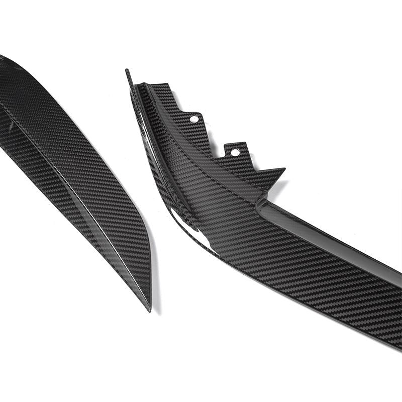 SQ Style Carbon Fiber Front Lip - BMW G26 4 Series
