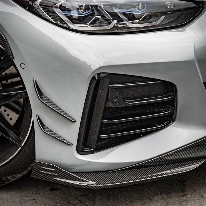 SQ Style Carbon Fiber Front Lip - BMW G26 4 Series & i4