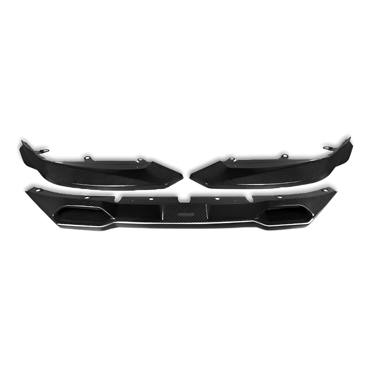 SQ Style Carbon Fiber Front Lip V2 - BMW G87 M2