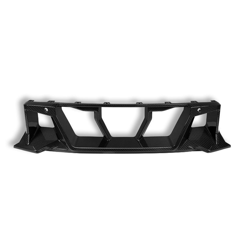 SQ Style Carbon Fiber Front Lower Grille Frame - BMW G87 M2