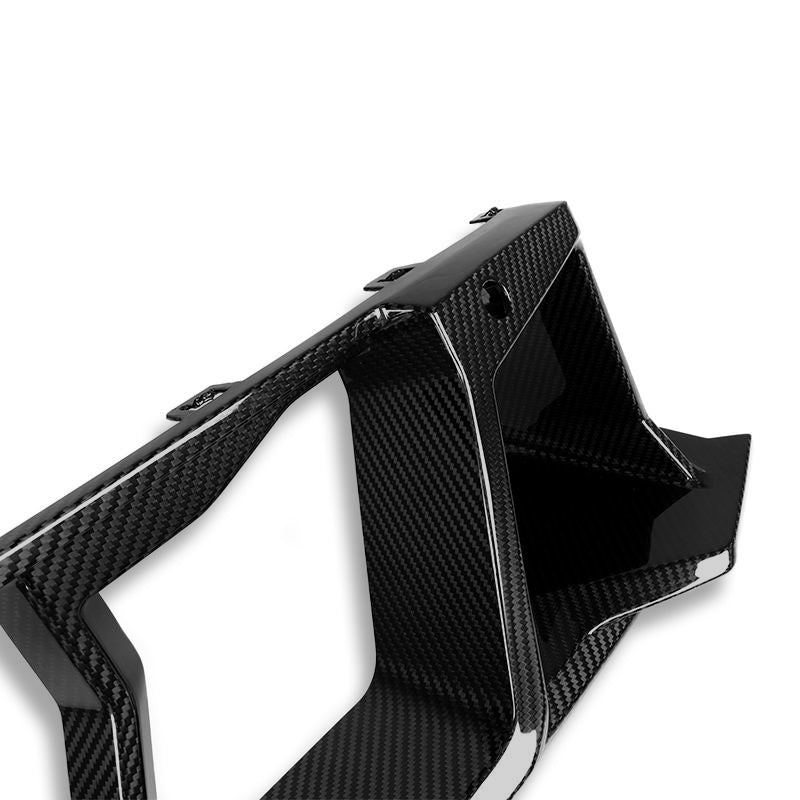 SQ Style Carbon Fiber Front Under Grille Frame - BMW G87 M2