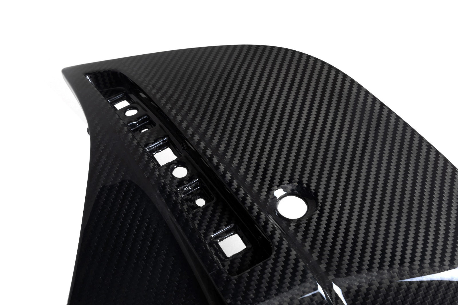 SQ Style Carbon Fiber Rear Bumper Trims - BMW G26 4 Series & i4