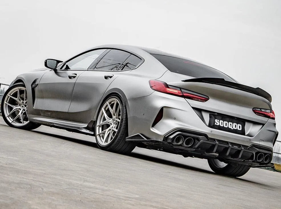SQ Style Carbon Fiber Rear Diffuser - BMW F91/F92/F93 M8