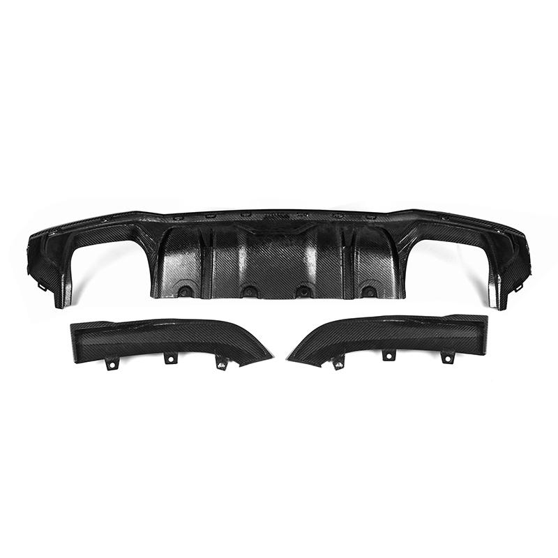 SQ Style Carbon Fiber Rear Diffuser - BMW G22/G23 4 Series