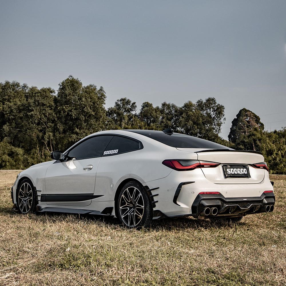 SQ Style Carbon Fiber Rear Diffuser - BMW G22/G23 4 Series