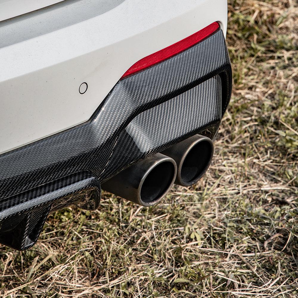 SQ Style Carbon Fiber Rear Diffuser - BMW G22/G23 4 Series