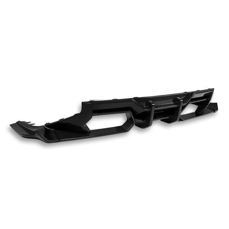 SQ Style Carbon Fiber Rear Diffuser - BMW G87 M2