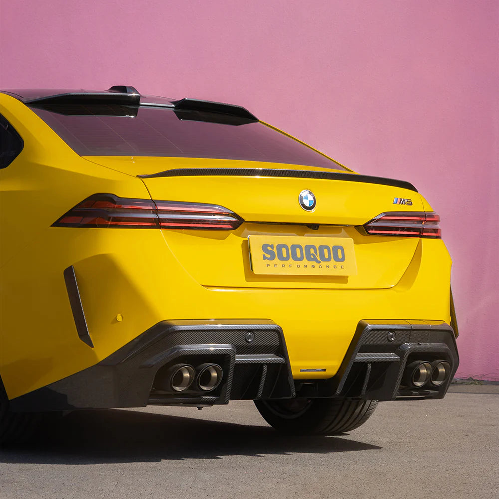 SQ Style Carbon Fiber Rear Diffuser V1 - BMW G90/G99 M5