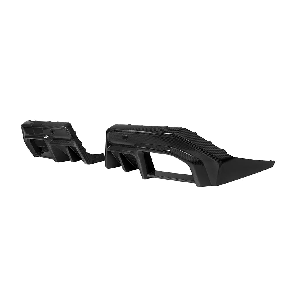 SQ Style Carbon Fiber Rear Diffuser V1 - BMW G90/G99 M5