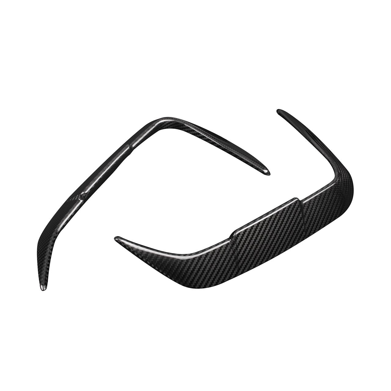 SQ Style Carbon Fiber Rear Side Canards - BMW F97 X3M LCI