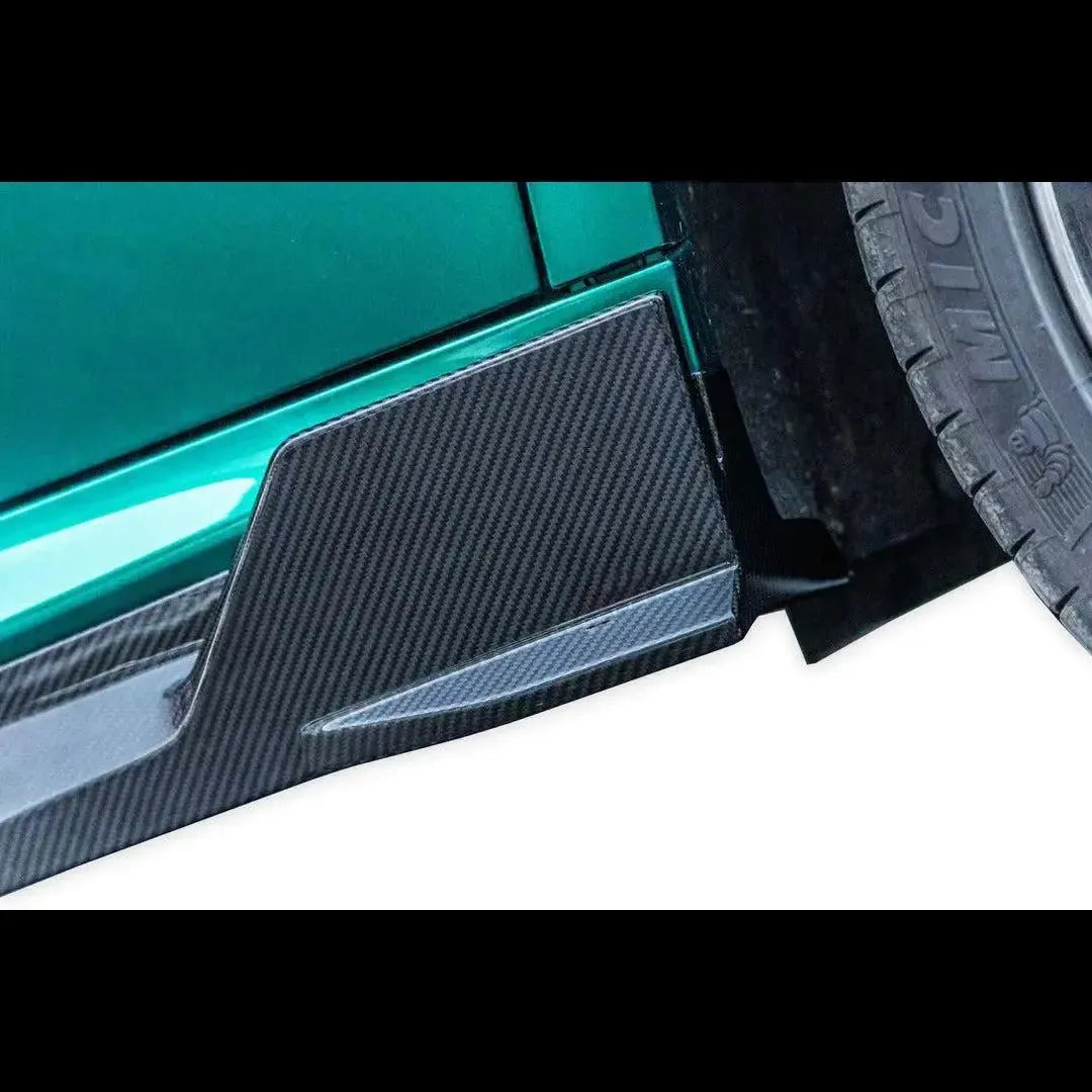 SQ Style Carbon Fiber Side Skirt - BMW F95 X5M & F96 X6M