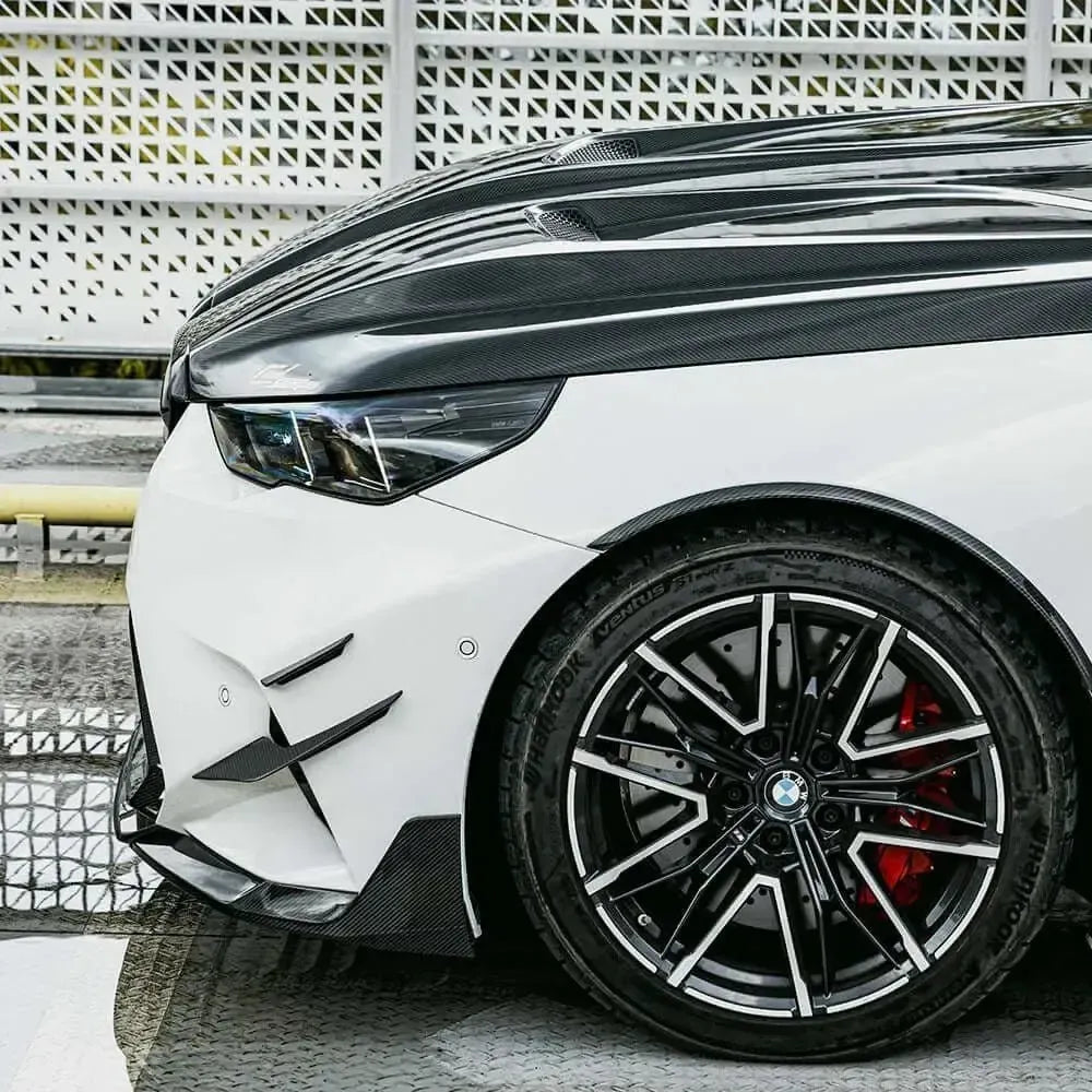 SQ Style Vented Carbon Fiber Front Hood - BMW G90/G99 M5