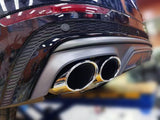 SQ8 Style Rear Diffuser With Quad Tips - Audi SQ8 / Q8 S Line
