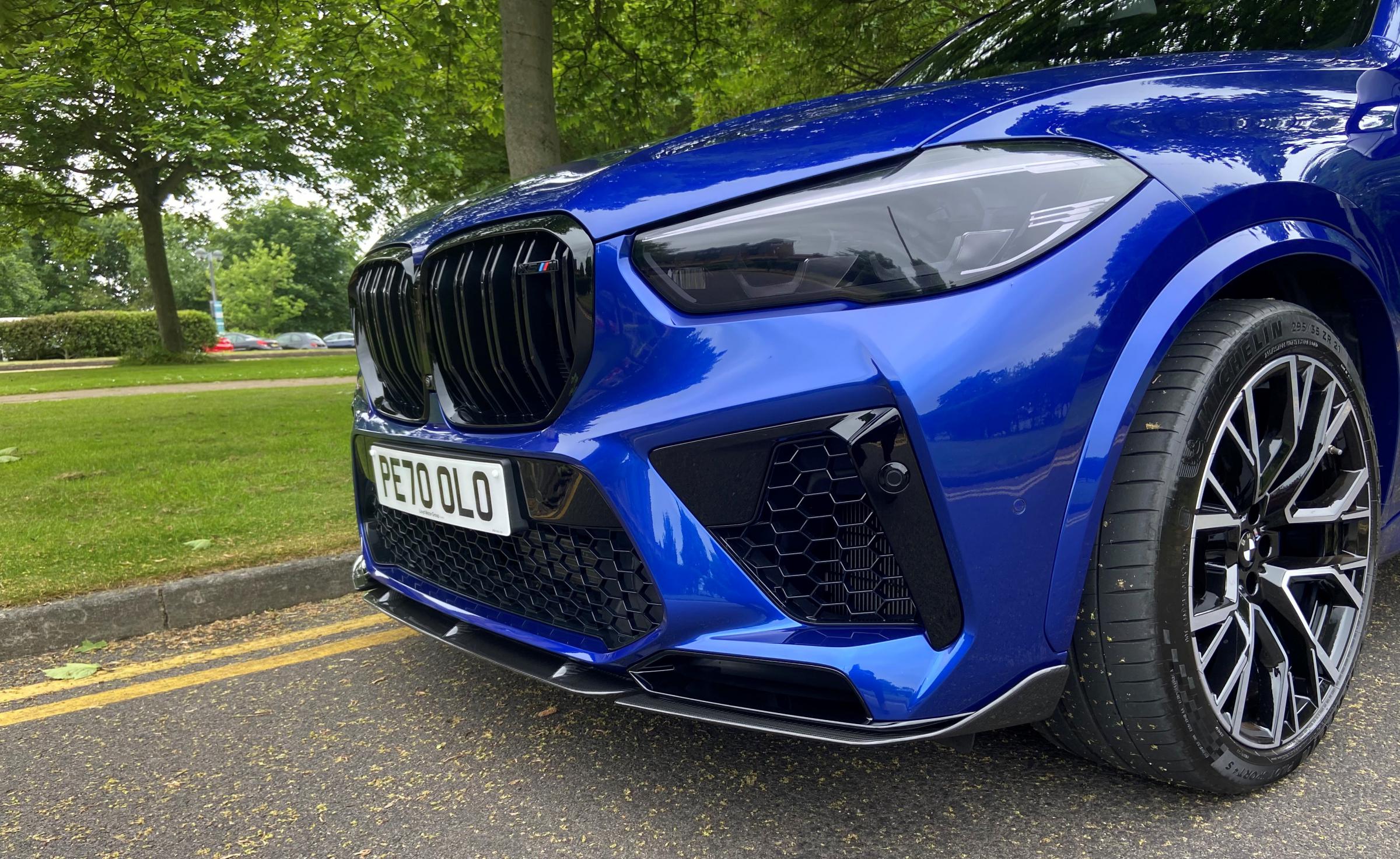 ST Style Carbon Fiber Front Lip - BMW F95 X5M