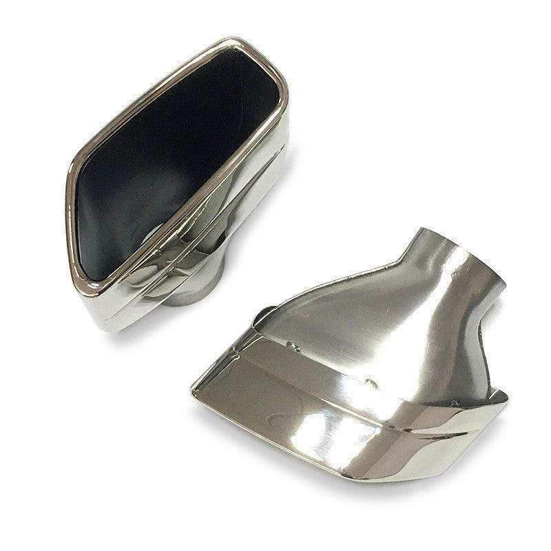Stainless Silver Exhaust Tip - BMW G30 / G38 5 Series