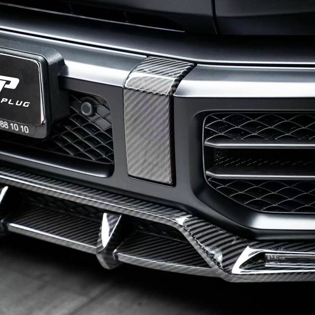 TC Style Carbon Fiber Front Lip - G Wagon W464 G350 & G500 & G63