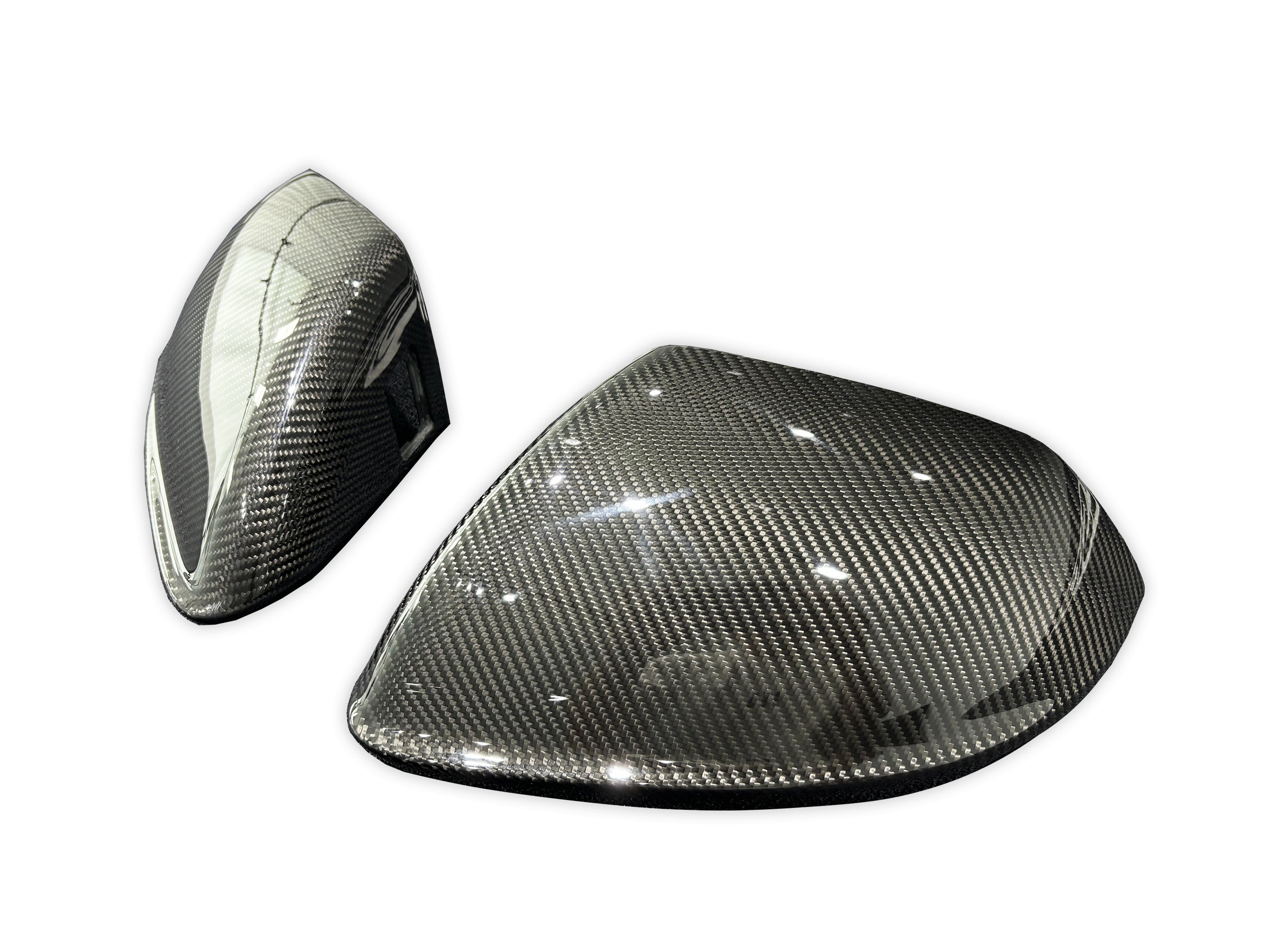 TC Style Carbon Fiber Mirror Cap Set - Lamborghini Urus