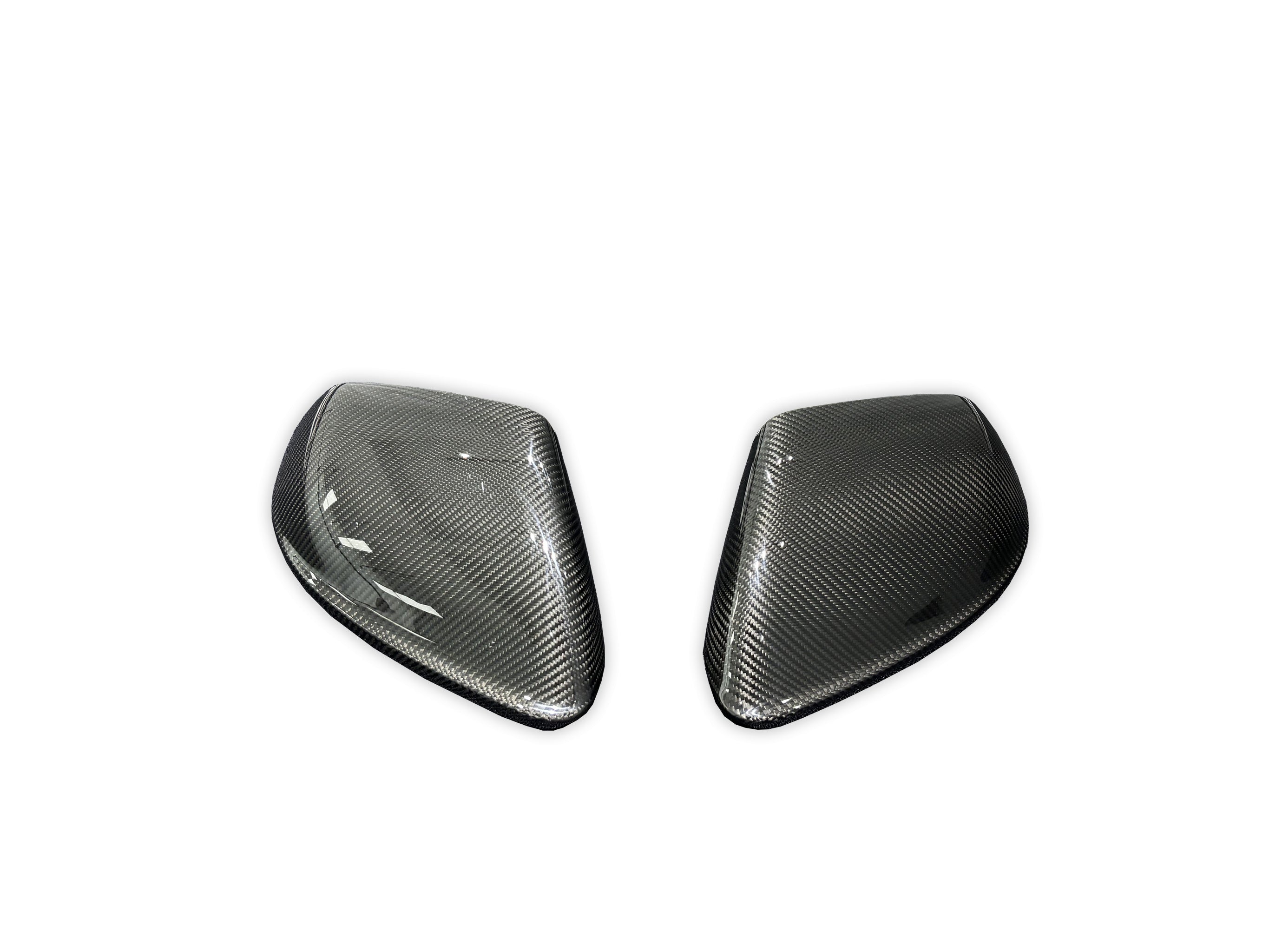 TC Style Carbon Fiber Mirror Cap Set - Lamborghini Urus