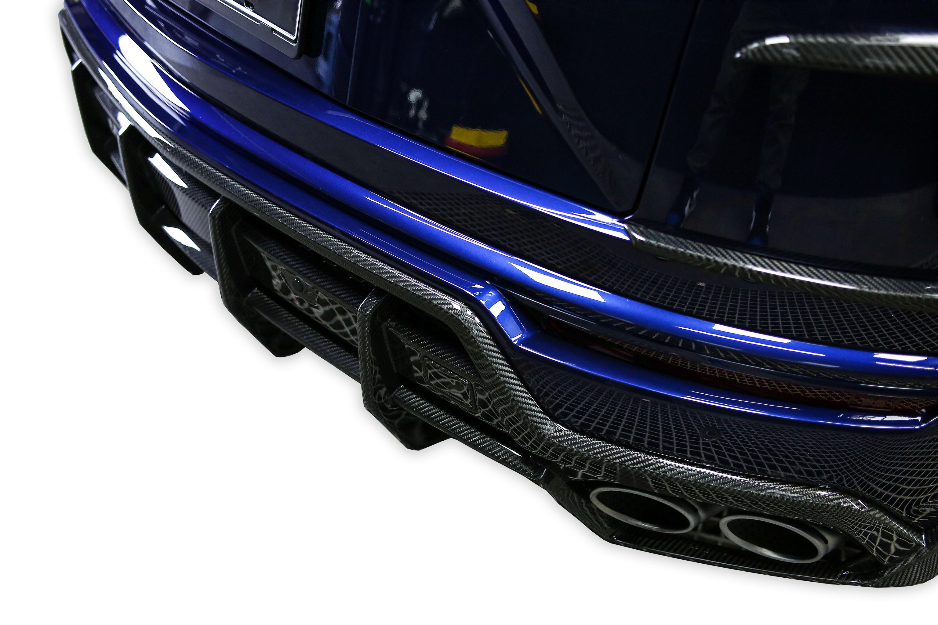 TC Style Carbon Fiber Rear Diffuser - Lamborghini Urus