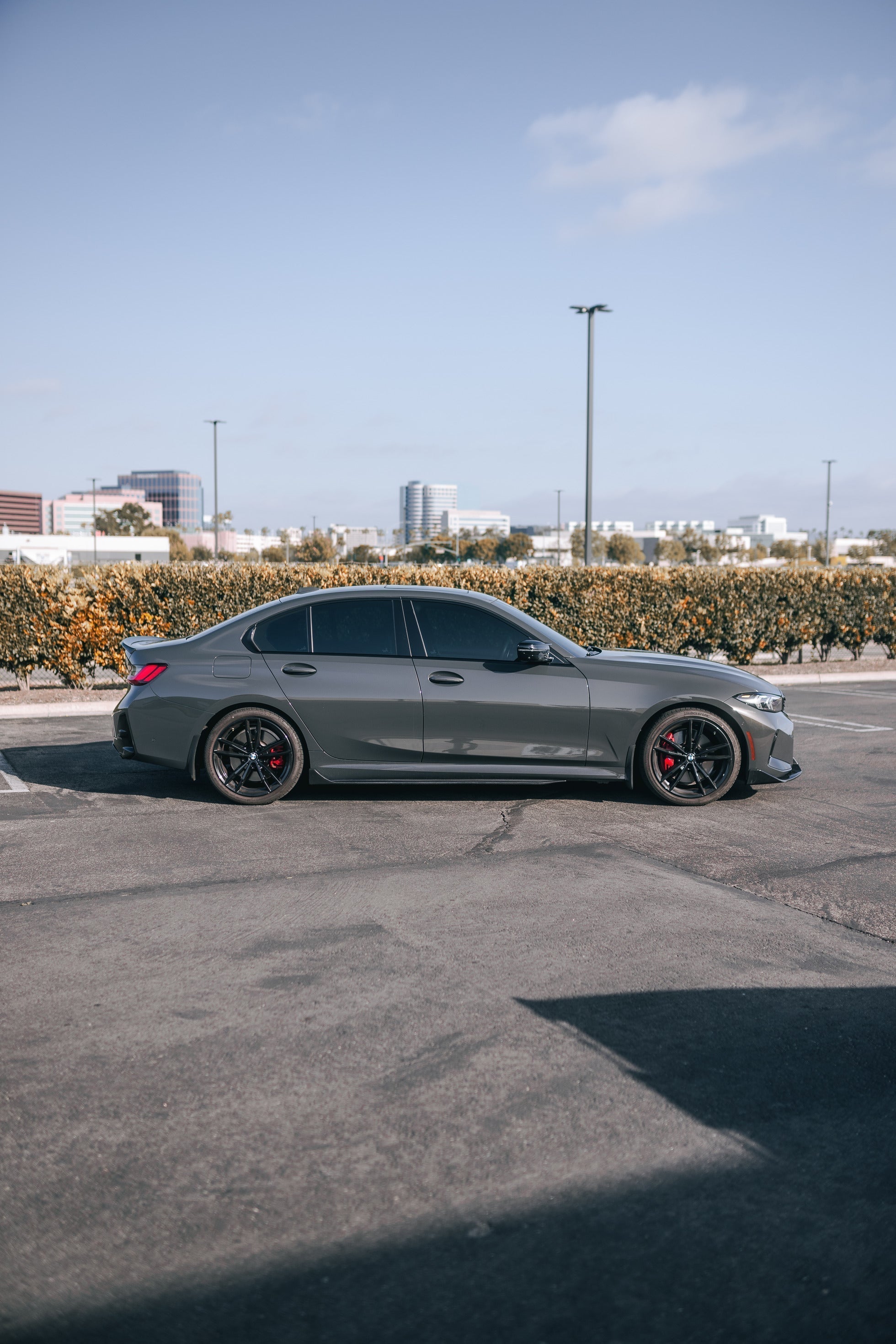 TK Style Carbon Fiber Side Skirts - BMW G20 3 Series