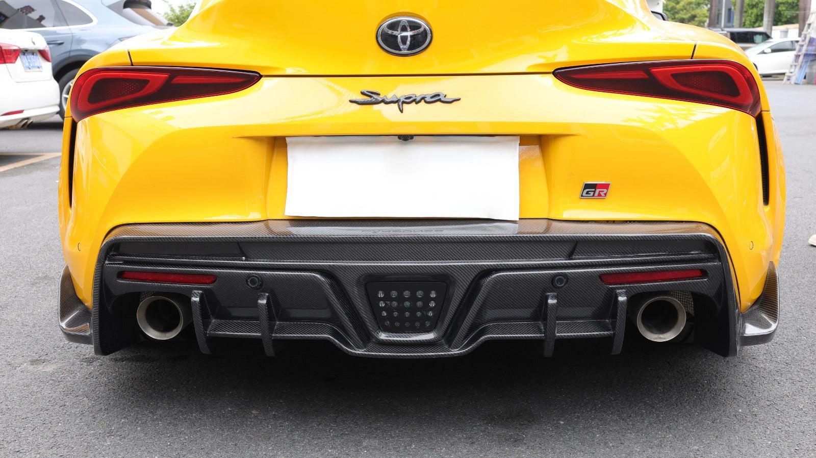 TOMS Style Carbon Fiber Rear Diffuser - Toyota A90 GR Supra