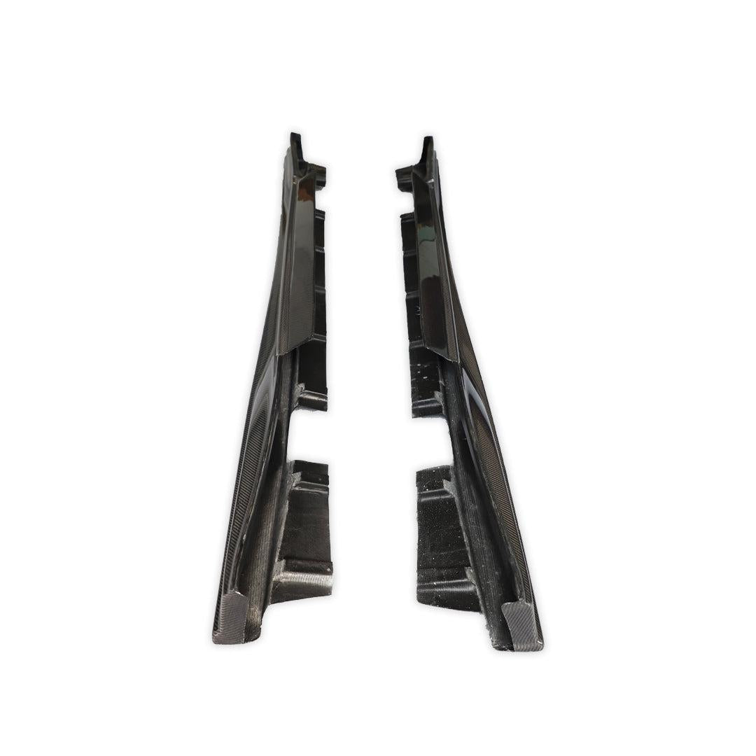 TS Style Carbon Fiber Side skirt - Nissan GT-R R35