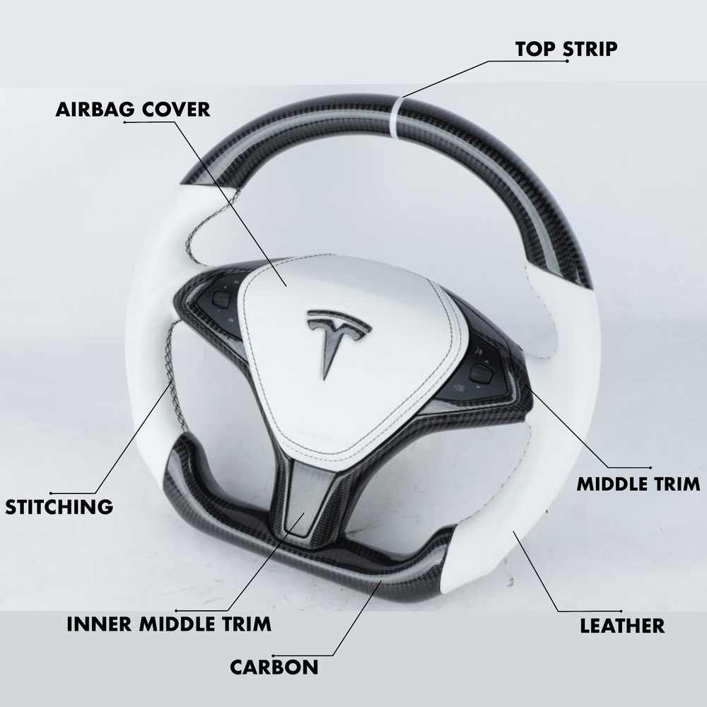 Tesla Model S - Full Custom Steering Wheel