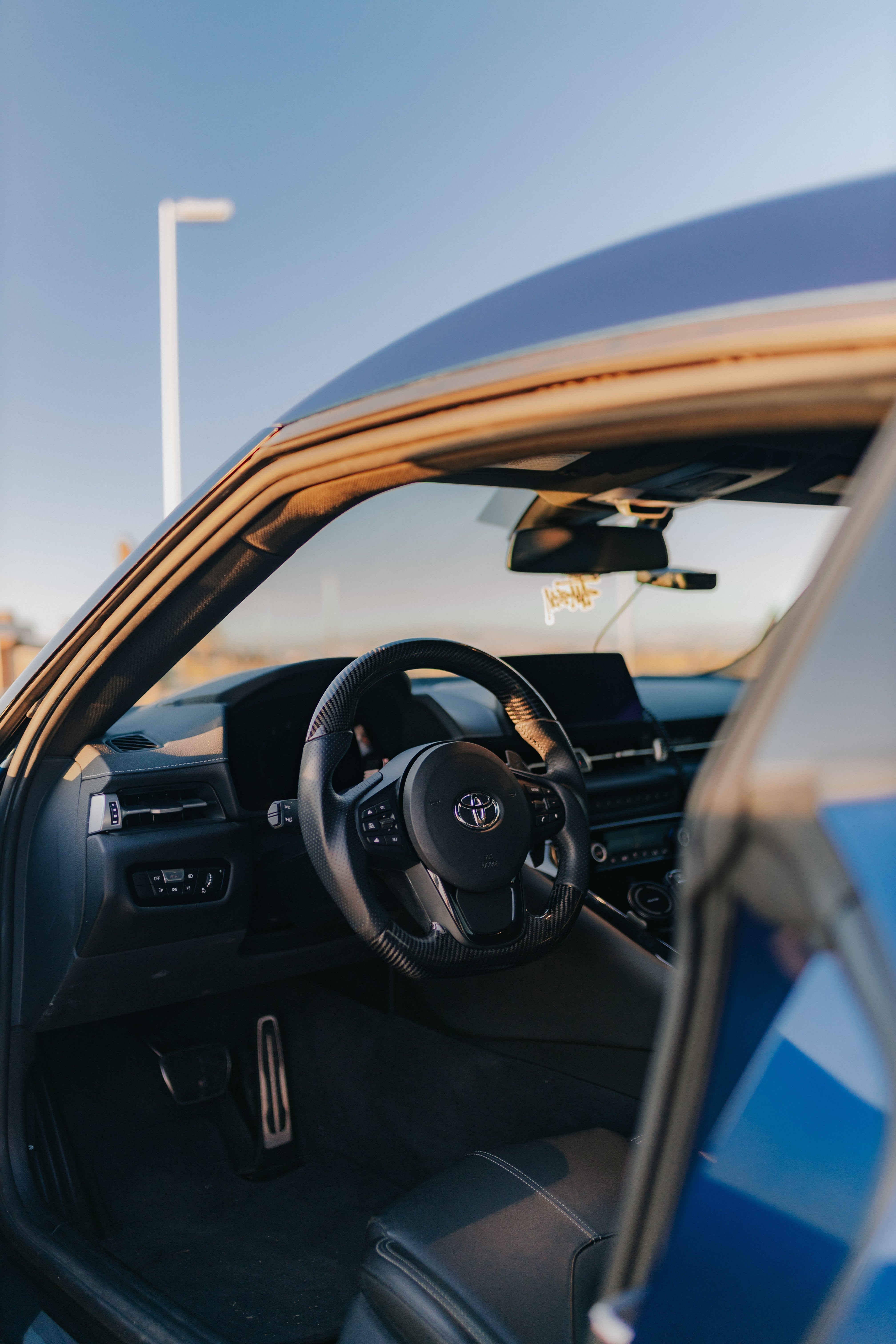 Toyota A90 Supra - Full Custom Steering Wheel