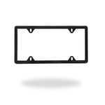 Carbon Fiber License Plate Frame - V1
