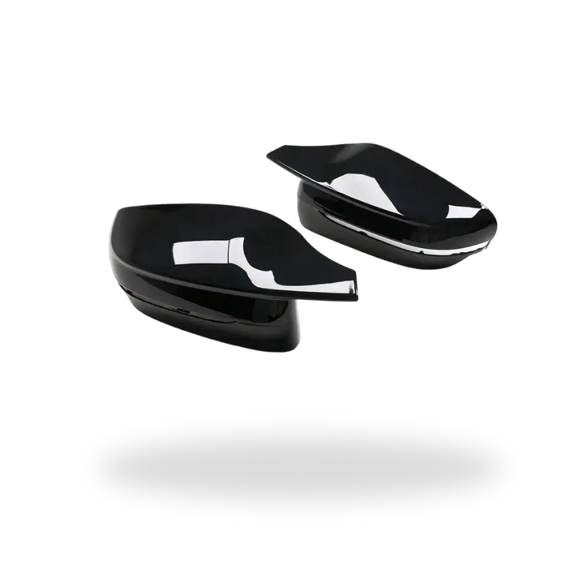 M Style Gloss Black Mirror Cap Set - BMW G Chassis