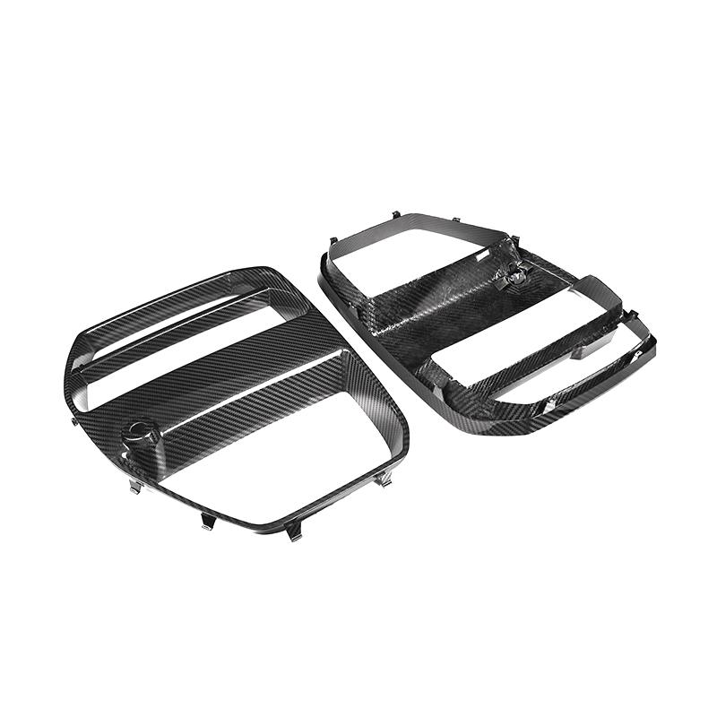 V Style Carbon Fiber Front Grilles - BMW G80 M3 & G82/G83 M4