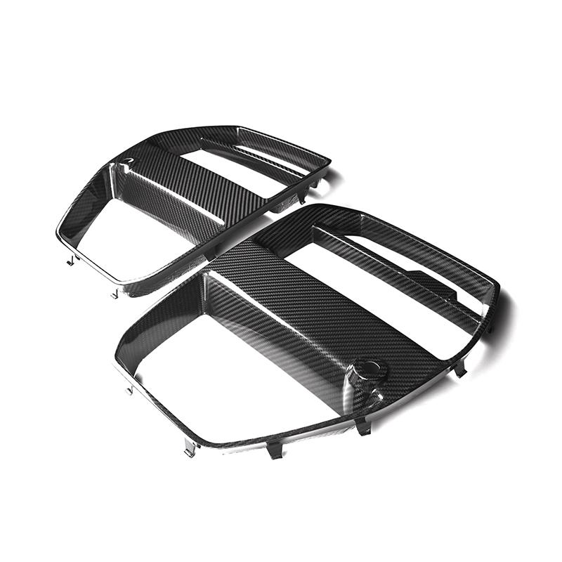 V Style Carbon Fiber Front Grilles - BMW G80 M3 & G82/G83 M4