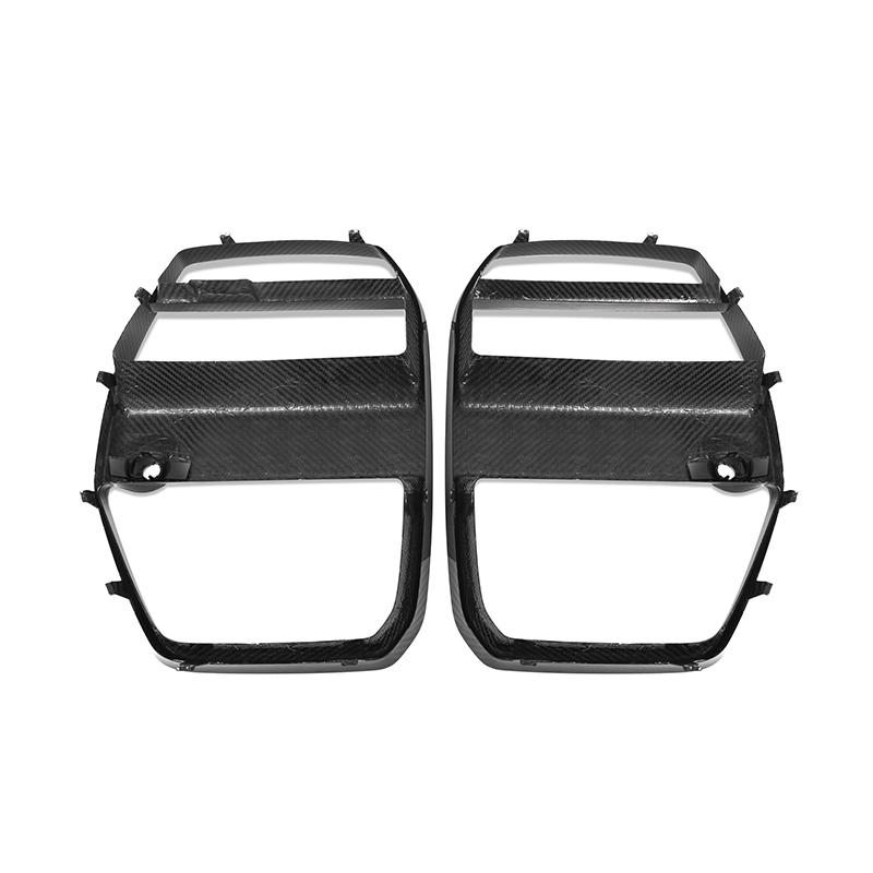 V Style Carbon Fiber Front Grilles - BMW G80 M3 & G82/G83 M4