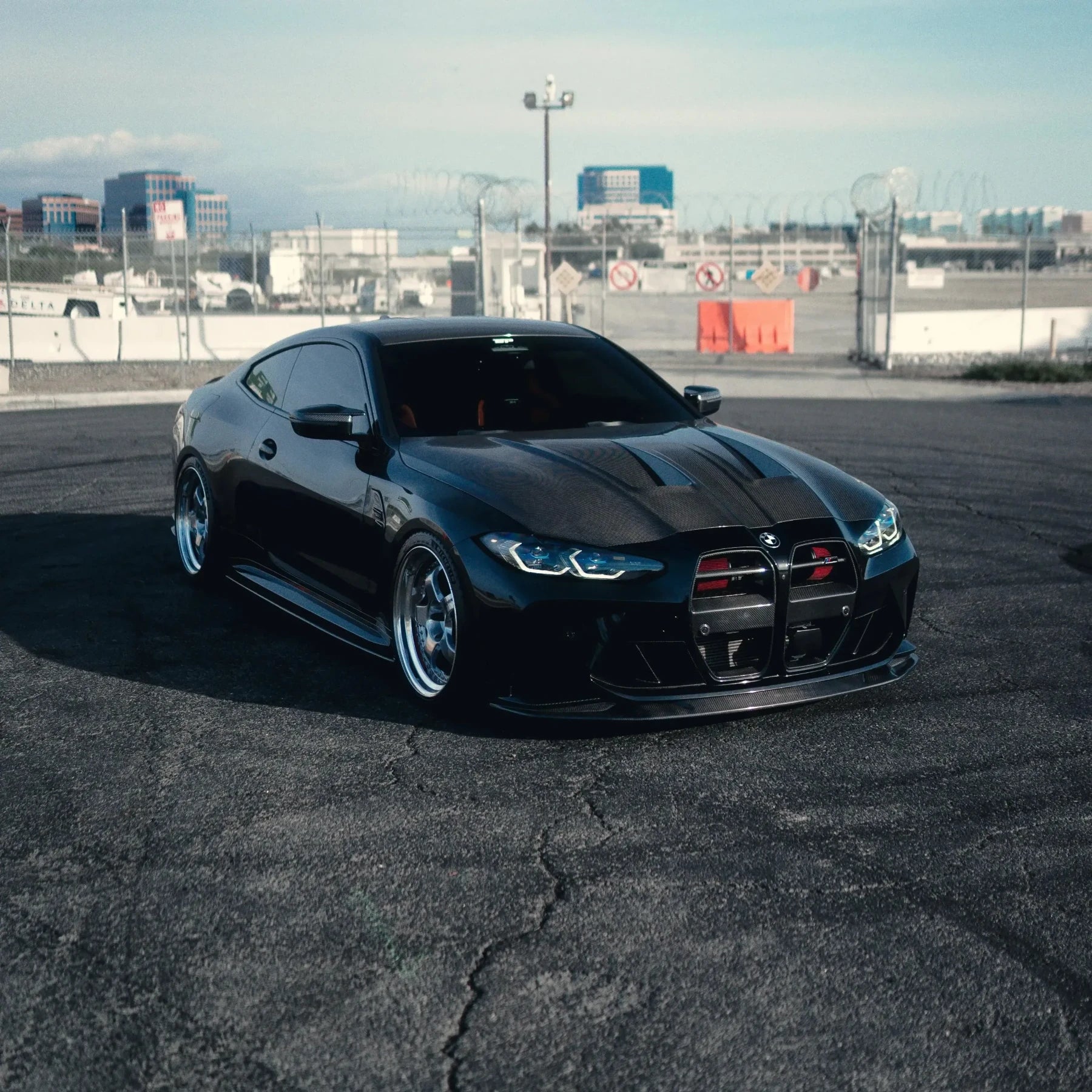 V Style Carbon Fiber Front Grilles - BMW G80 M3 & G82/G83 M4