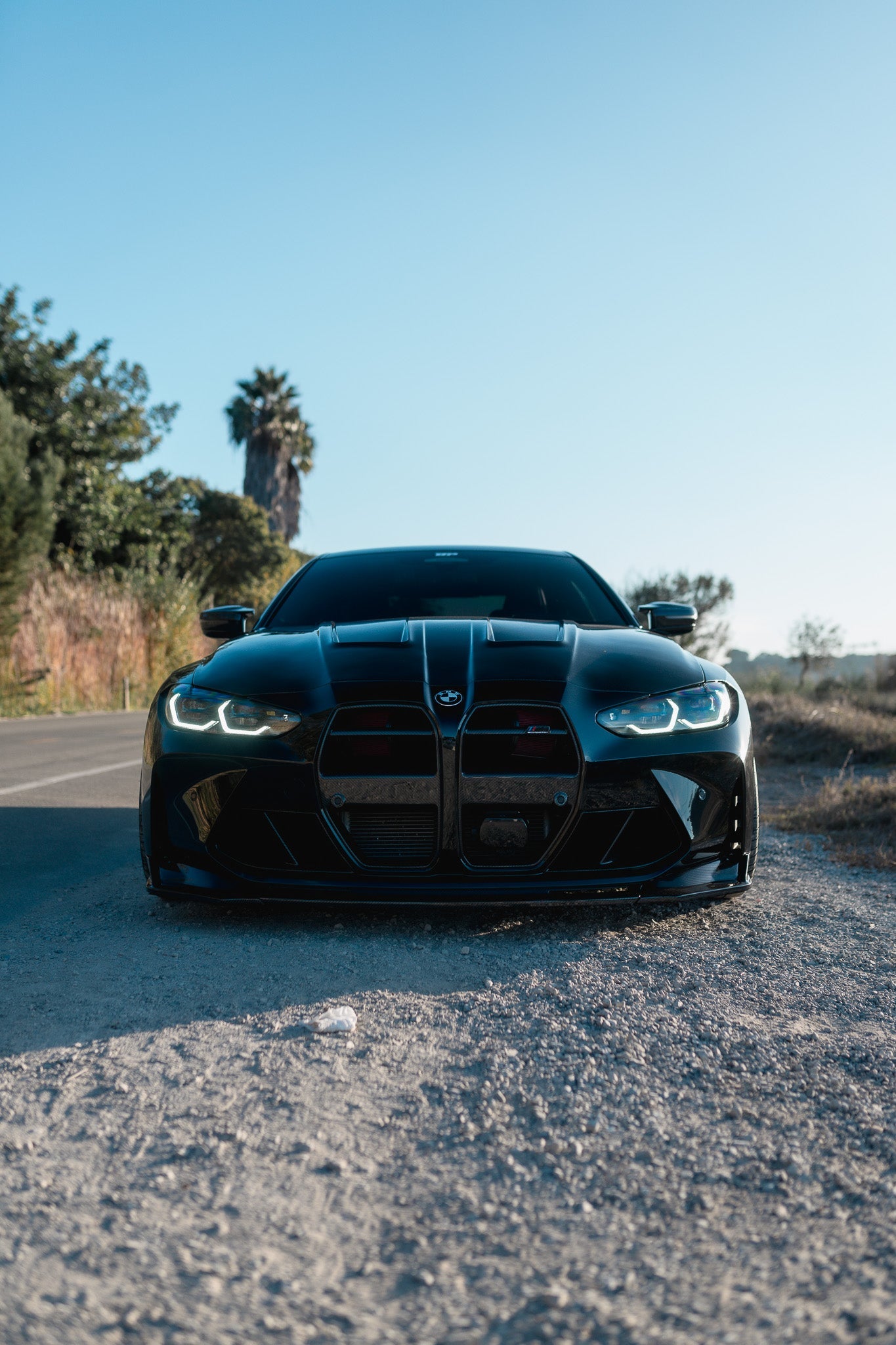 V Style Carbon Fiber Front Grilles - BMW G80 M3 & G82/G83 M4