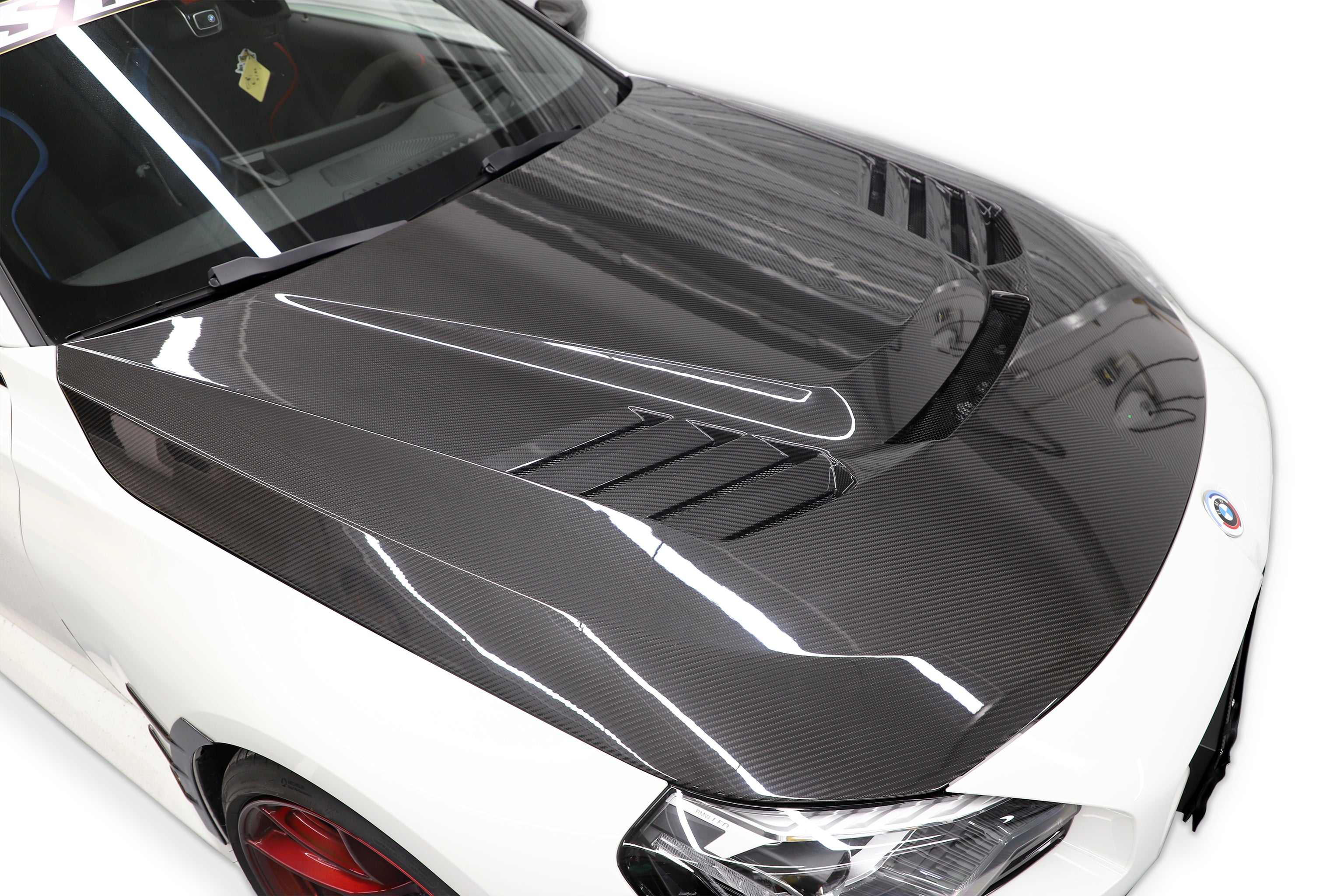 V Style Carbon Fiber Front Hood - BMW G87 M2 & G42 2 Series