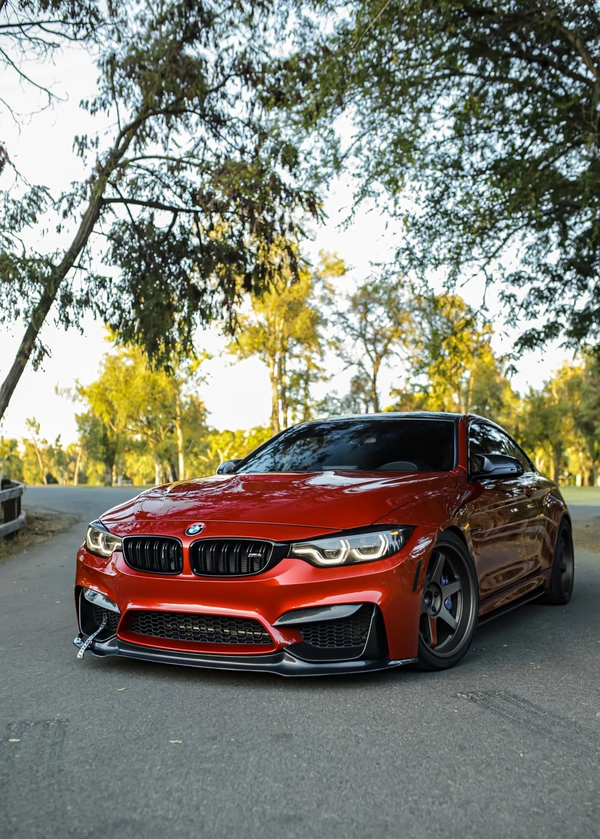 V Style Carbon Fiber Front Lip - BMW F80 M3 & F82/F83 M4