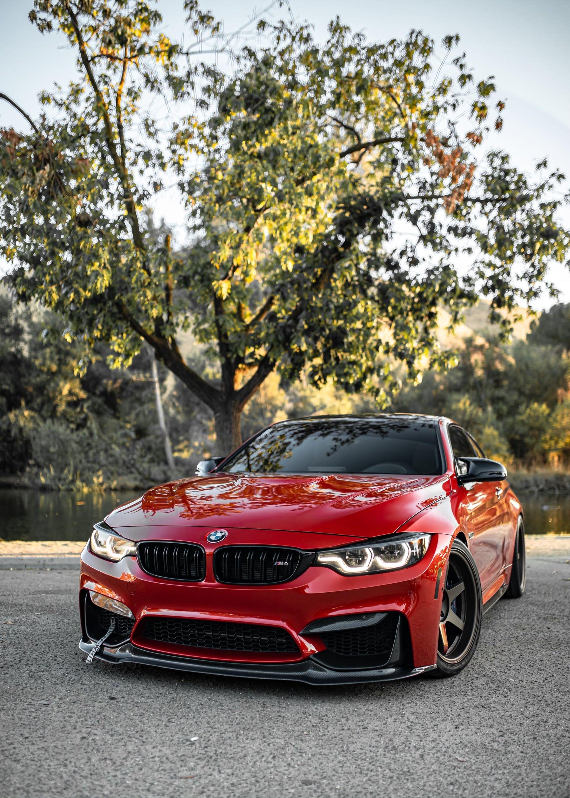 V Style Carbon Fiber Front Lip - BMW F80 M3 & F82/F83 M4