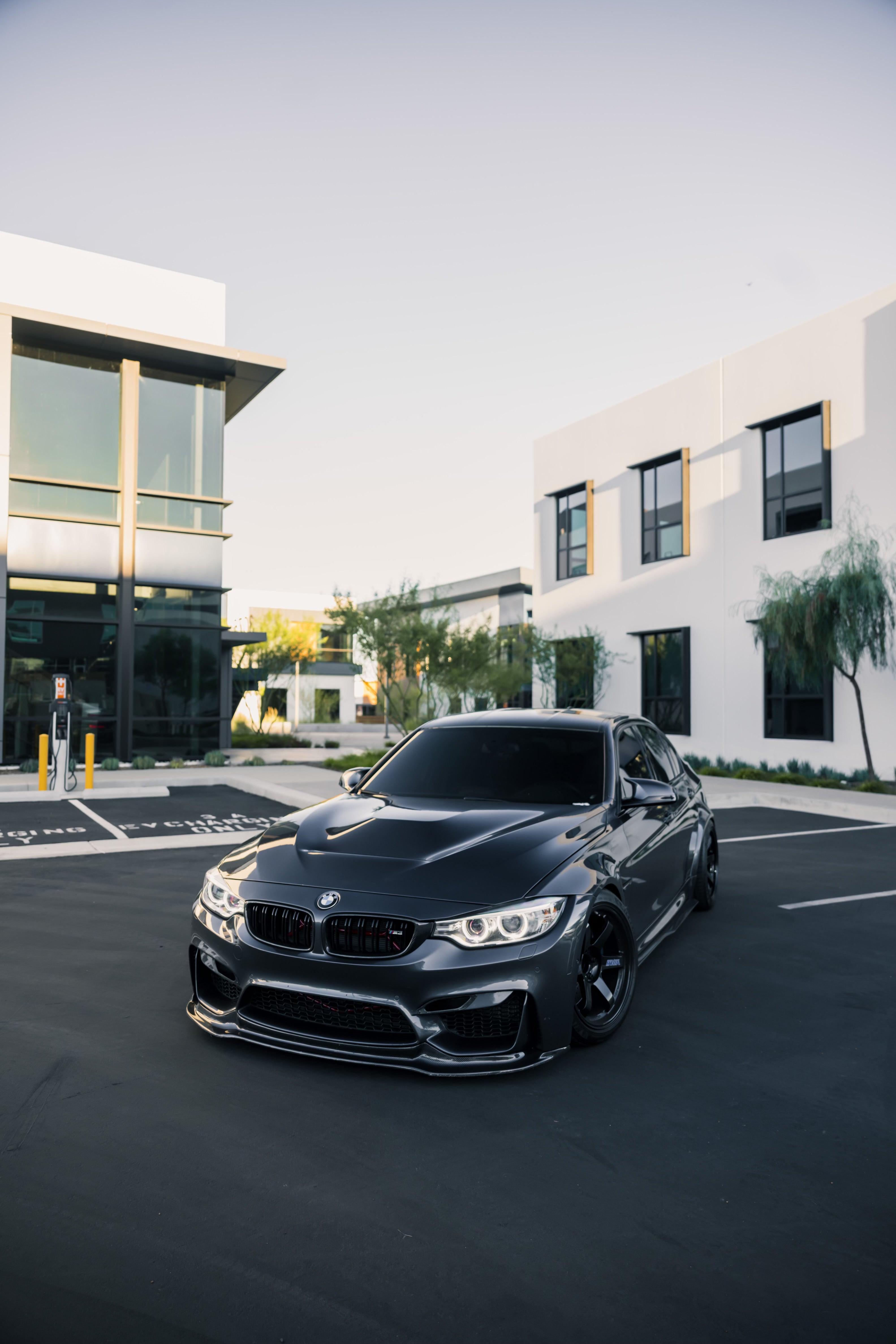 V Style Carbon Fiber Front Lip - BMW F80 M3 & F82/F83 M4