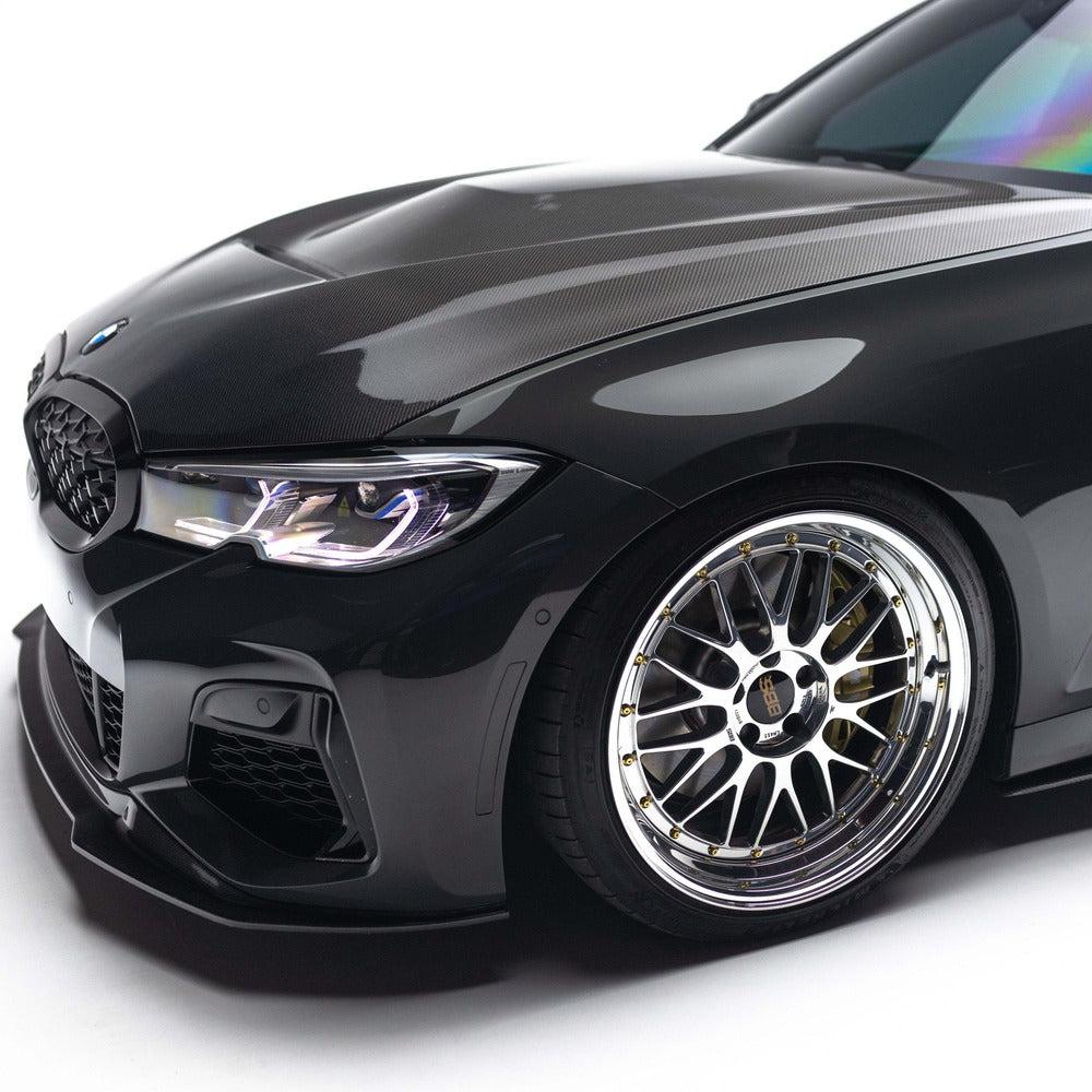 V Style Carbon Fiber Front Lip - BMW G20 M340i