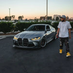 V Style Carbon Fiber Front Lip - BMW G80 M3 & G82/G83 M4