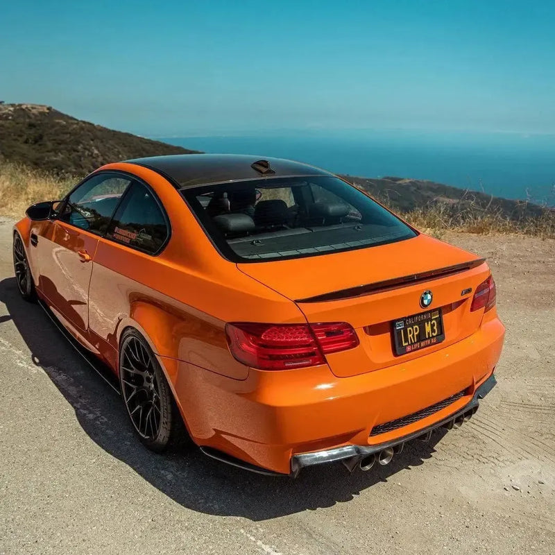 V Style Carbon Fiber Rear Diffuser - BMW E92 / E93 M3