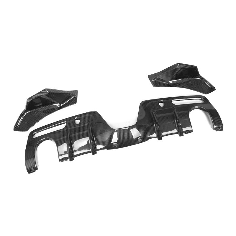 V Style Carbon Fiber Rear Diffuser - Toyota A90 Supra