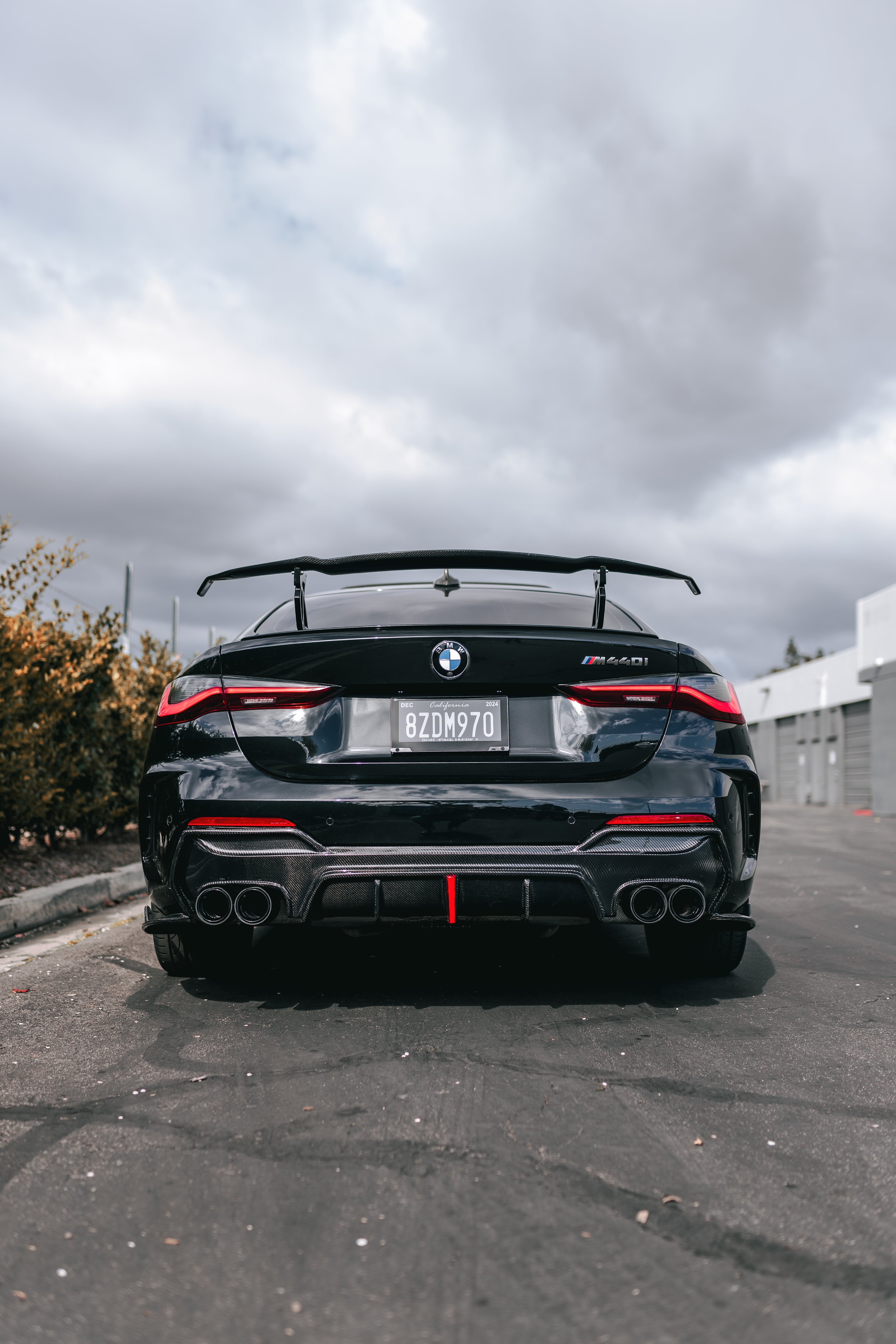 V Style Carbon Fiber Rear Wing - BMW F/G Chassis